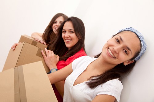 Man with van service helping with a Barnet business relocation