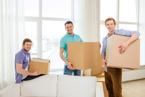 Barnet Removals team completing a secure and professional move