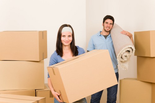 Prepared removal van for local move in Barnet